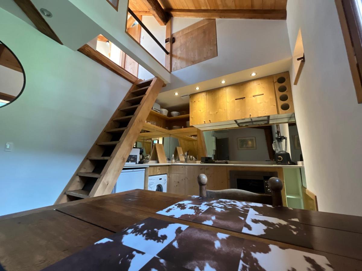 Appartement un nid sous les toits à Saint-Gervais-les-Bains Extérieur photo