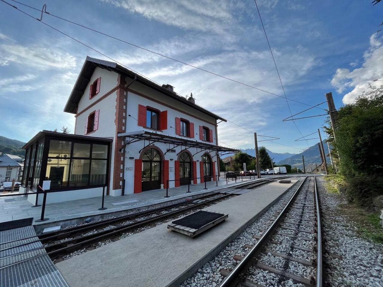 Appartement un nid sous les toits à Saint-Gervais-les-Bains Extérieur photo