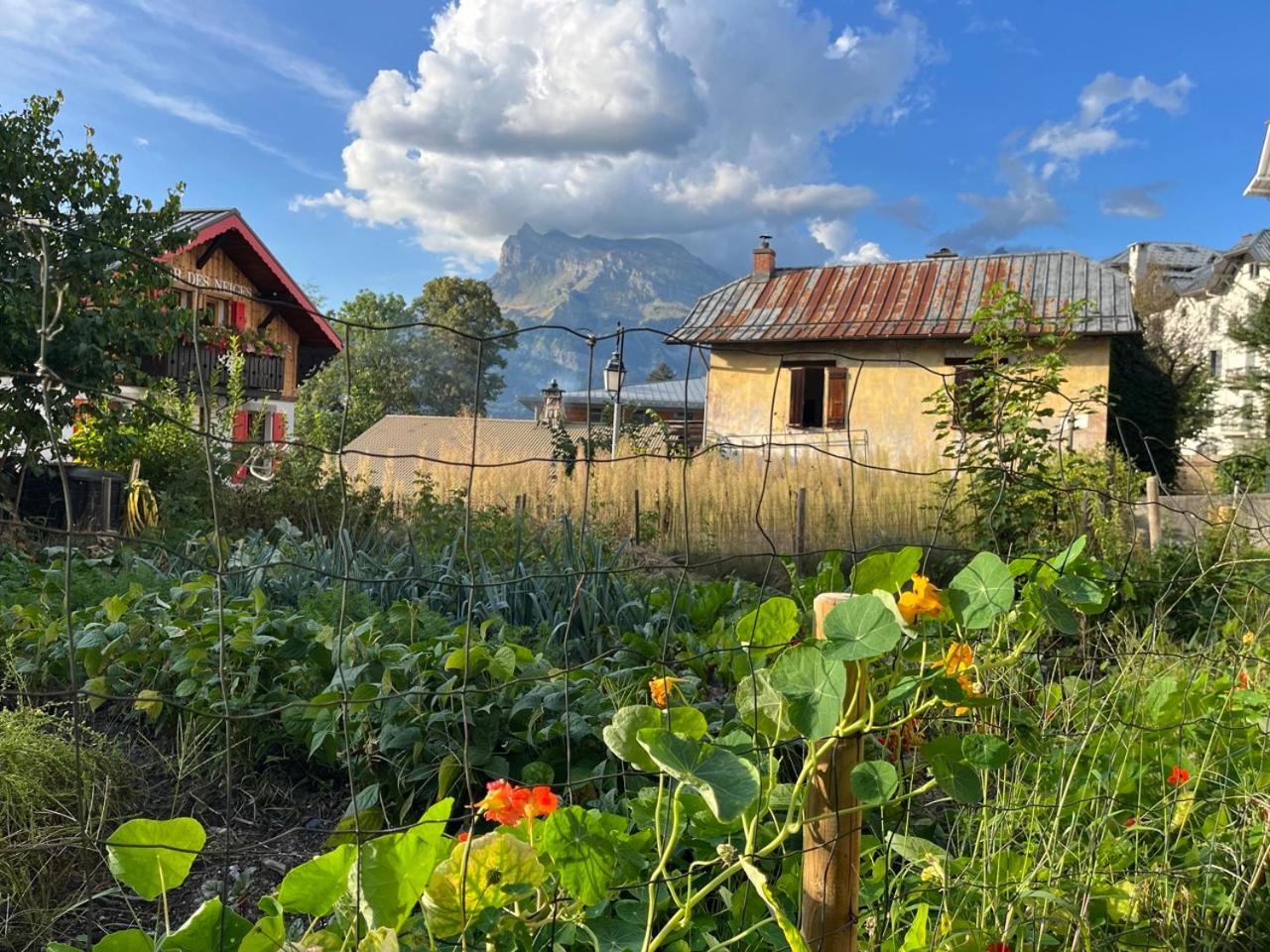 Appartement un nid sous les toits à Saint-Gervais-les-Bains Extérieur photo