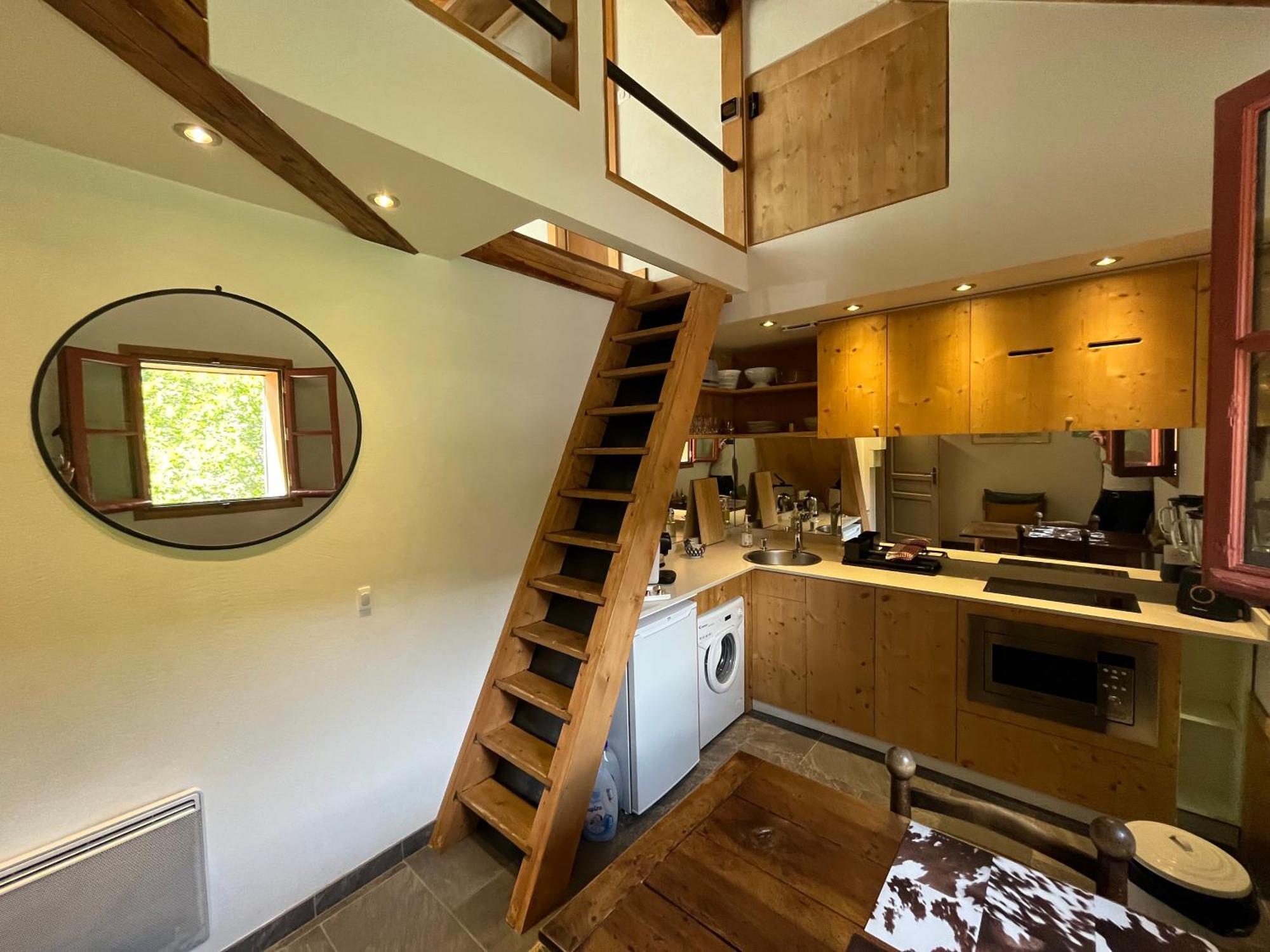Appartement un nid sous les toits à Saint-Gervais-les-Bains Extérieur photo